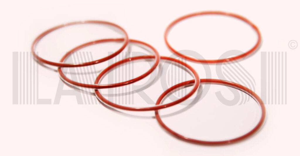 O ring in silicone alimentare Rosso O-Ring in Silicone Alimentare